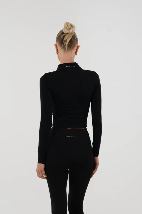 Black Boundless Zip Top - Image 6
