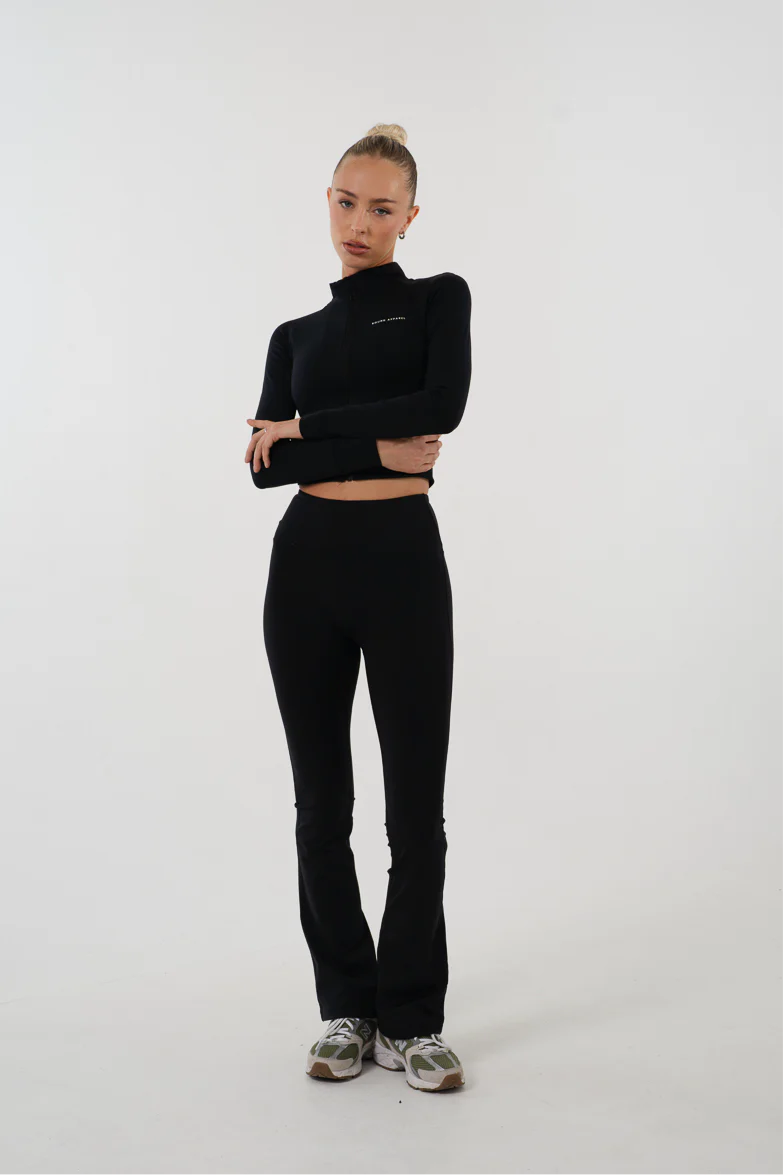 Black Boundless Zip Top - Image 8