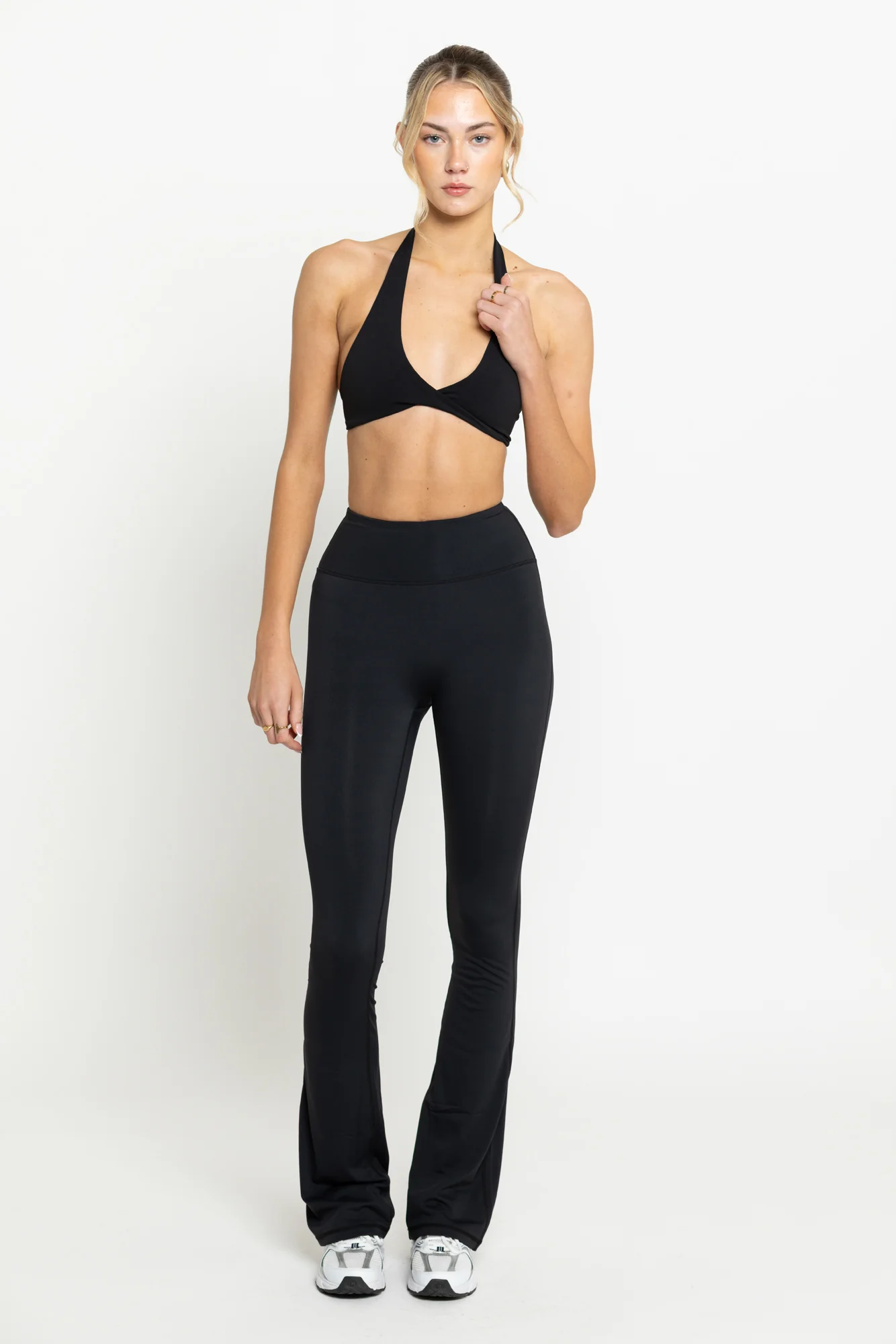 Black Boundless Twist Bra - Image 3