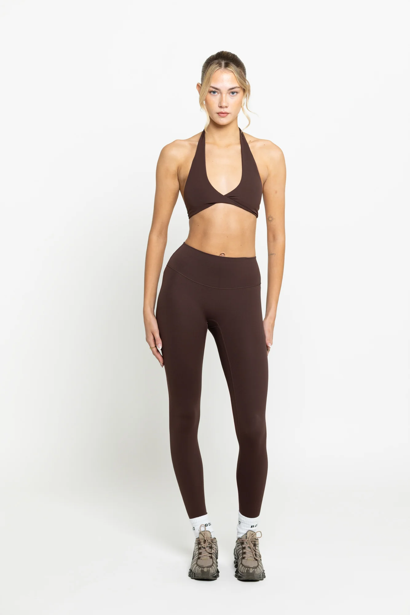 Chocolate Boundless Twist Bra - Image 3
