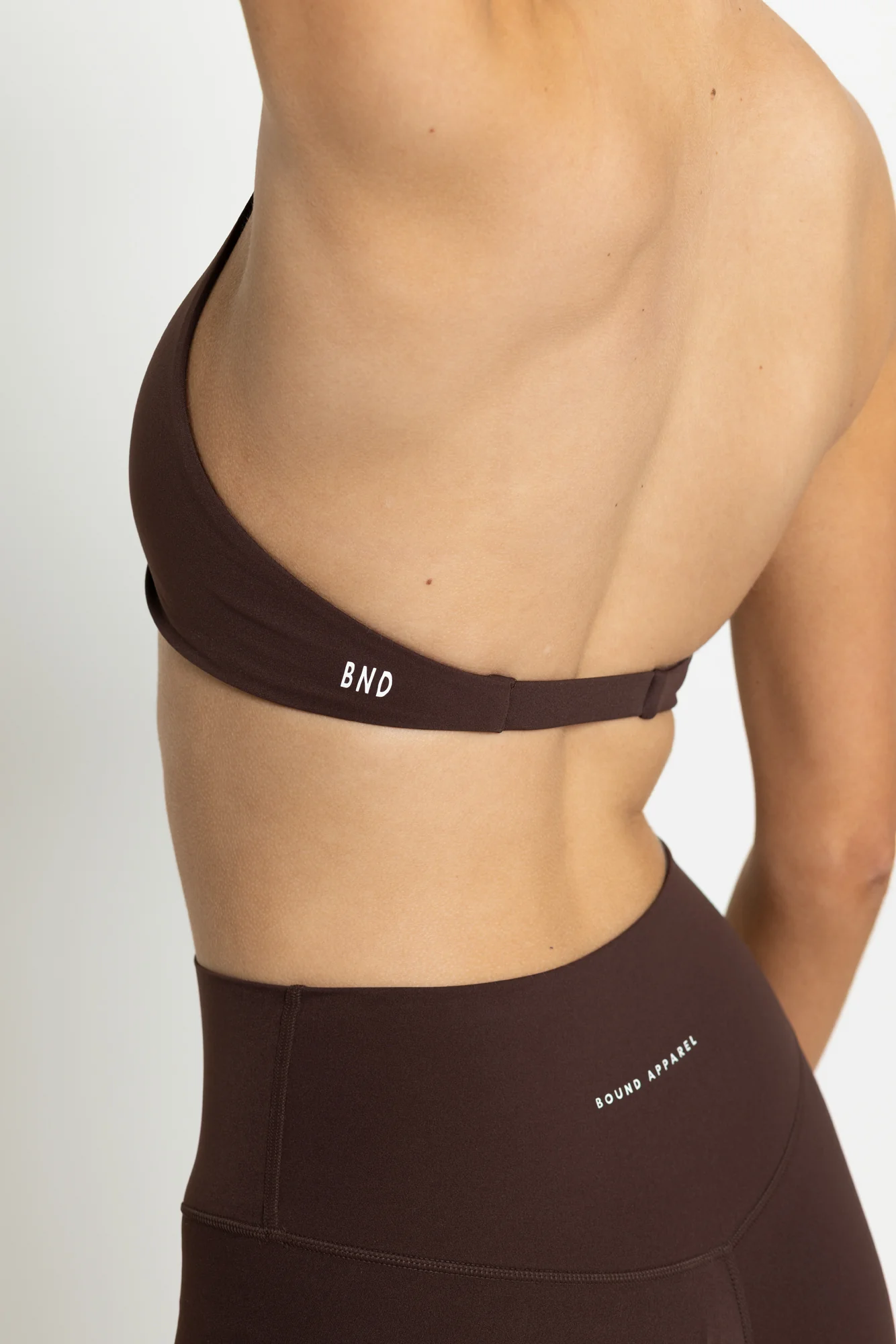 Chocolate Boundless Twist Bra - Image 5