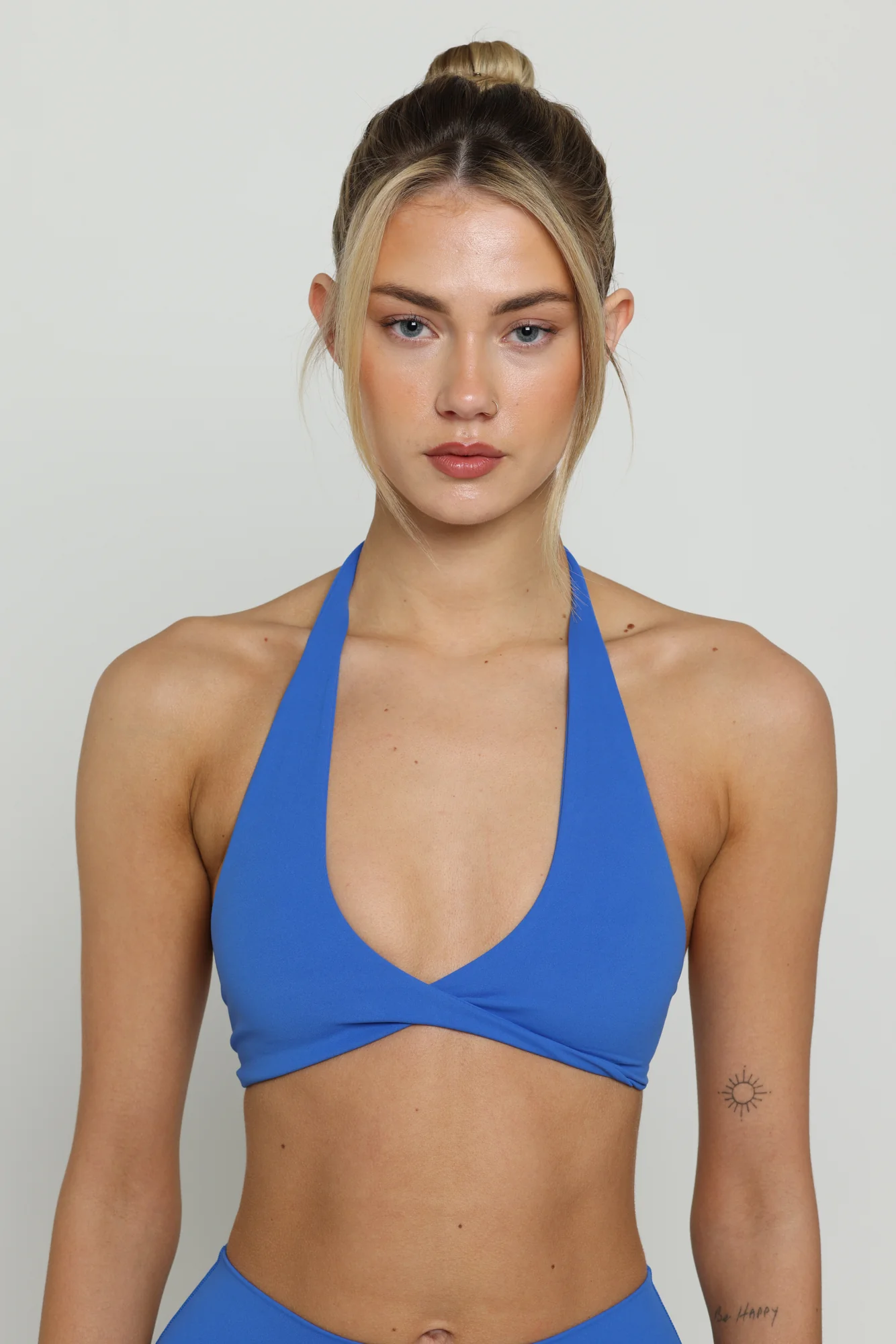 Egyptian Blue Boundless Twist Bra - Image 5
