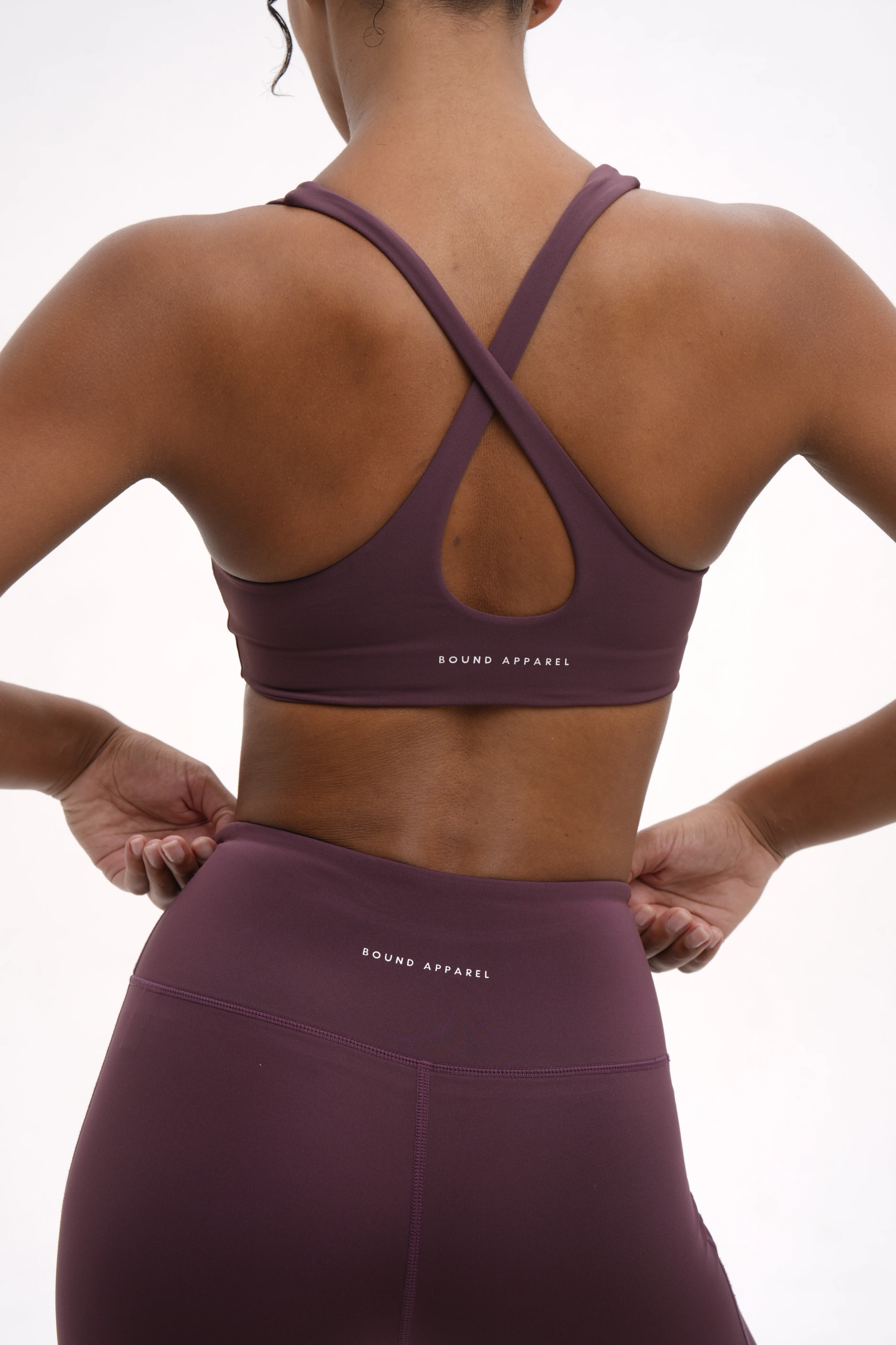 Mulberry Drop Back Boundless Bralette - Image 3